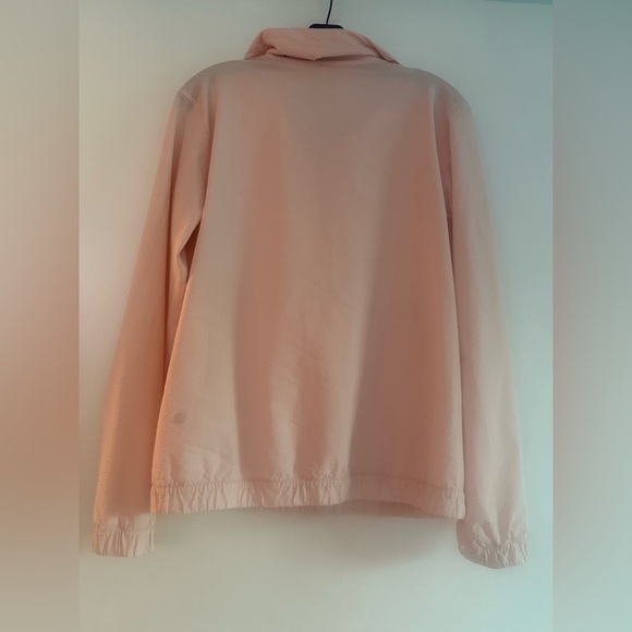Lululemon Pack Lightweight Pullover Packable Pink Mist Uv Protection Jacket Sz 4 - Picture 4 of 5